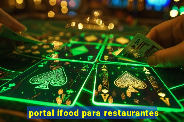 portal ifood para restaurantes